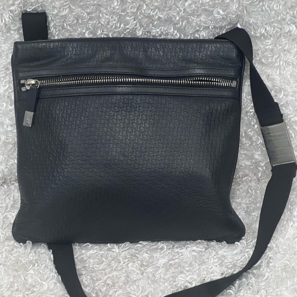 Christian Dior Crossbody Leather Messenger Bag - Picture 1 of 14